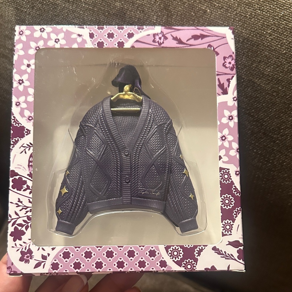 Taylor Swift Speak Now Cardigan Ornament